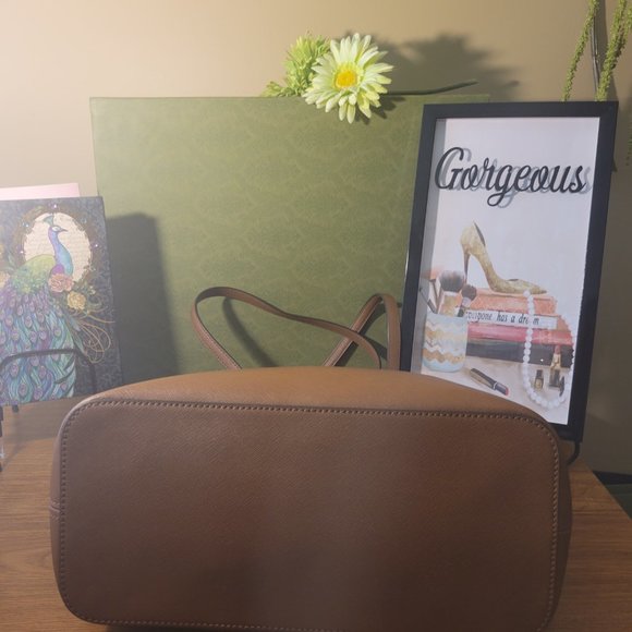 Michael Kors Jet Set Travel TZ Tote Leather & Wristlet Wallet - Picture 7 of 12